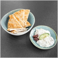 Griekse yoghurt, komkommer en knoflook